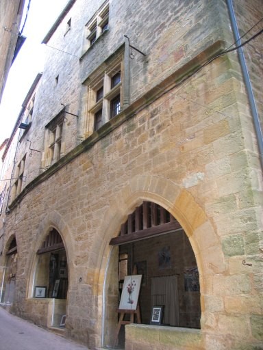 La maison du Sénéchal rue du Majou à Gourdon