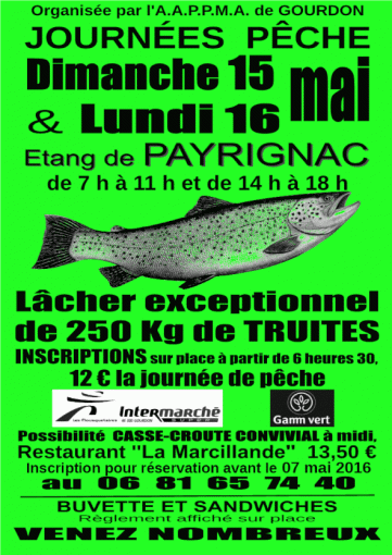 pêche payrignac