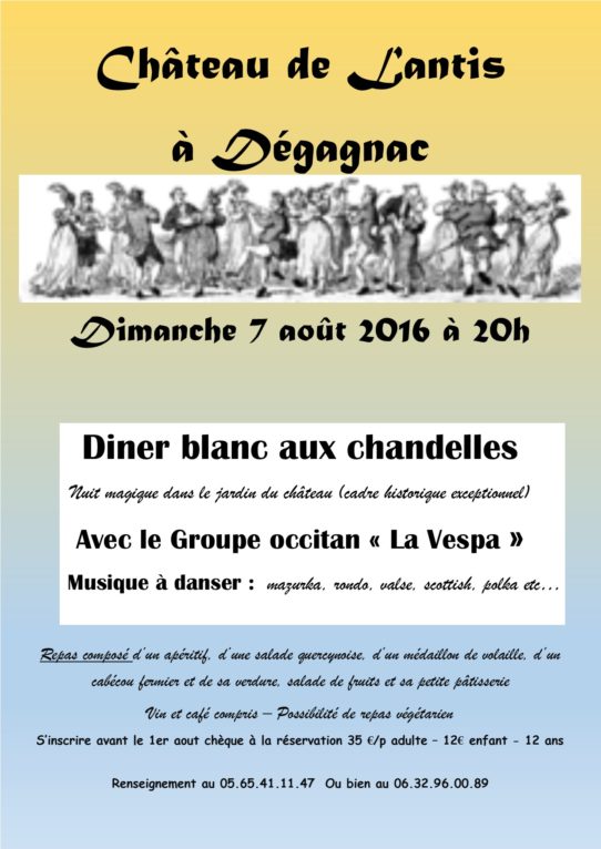 Diner aux chandellles 2016