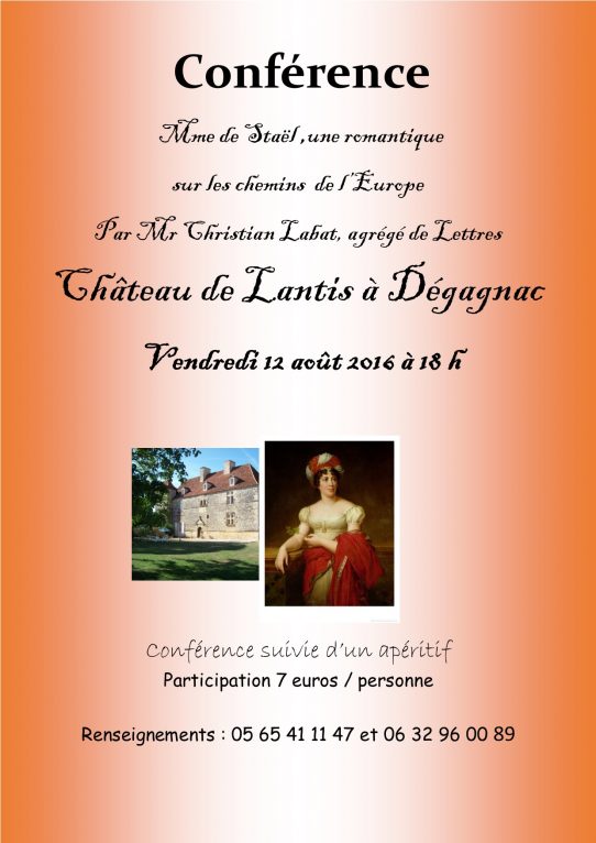 Conférence Mme de Staël(1)