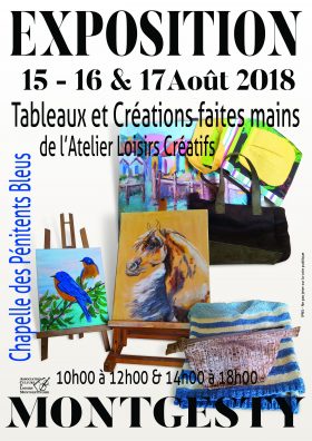 Affiche exposition août 2018