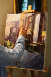 Proces de dessin et peinture par Karina knight