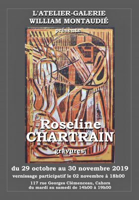 affiche Roseline Chartrain