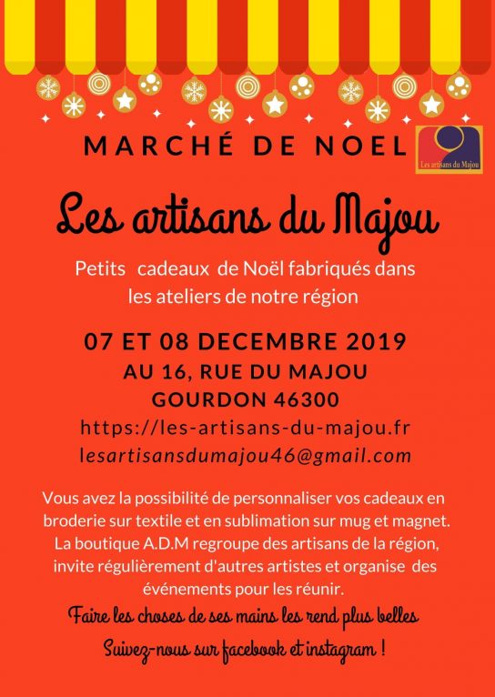 Marché de Noel gourdon