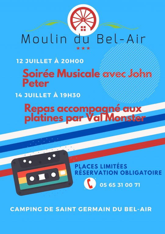 Annonce des soirées à venir