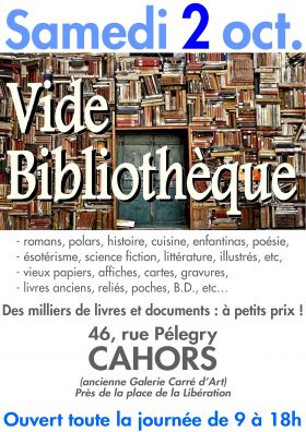 Vide bibliothèque