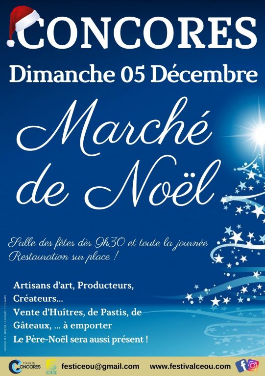 Marché de Noël Musical de Concorès