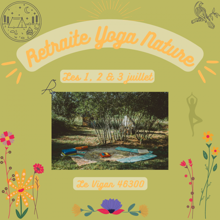 retraite yoga nature stage le vigan