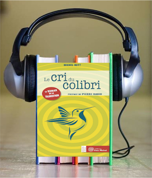 livre surmonté d'un casque audio symoblisant un livre audio