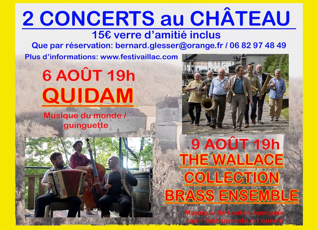 Concerts au Château de Vaillac